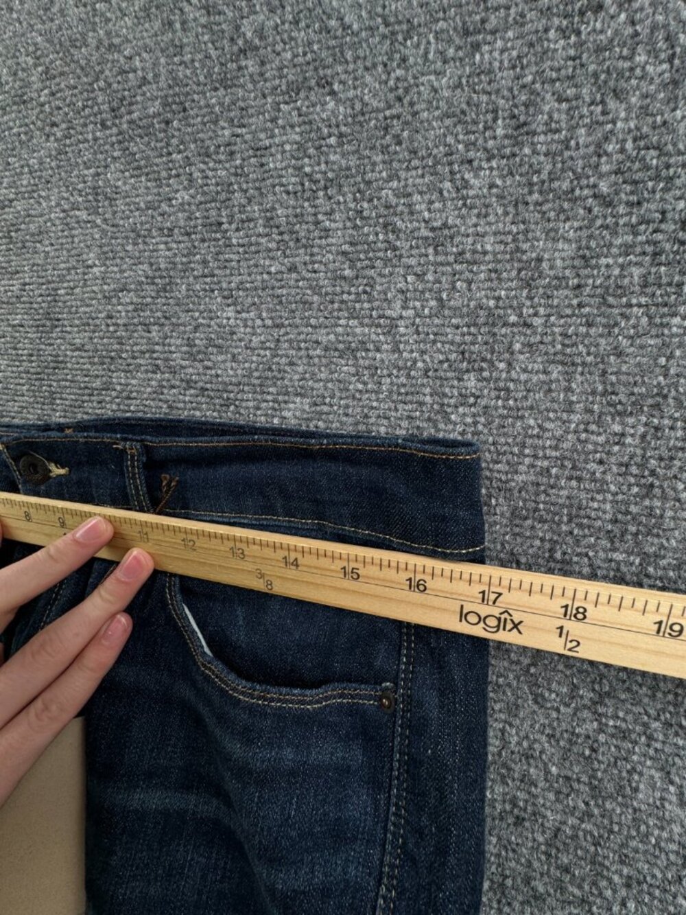 NWT Levi’s 515 Bootcut Jeans Denim Pants Dark Wash Size 12 Bootcut Regular Fit - Picture 15 of 15